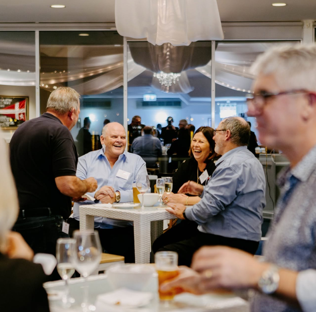 Members socialising in the SoPYC clubhouse